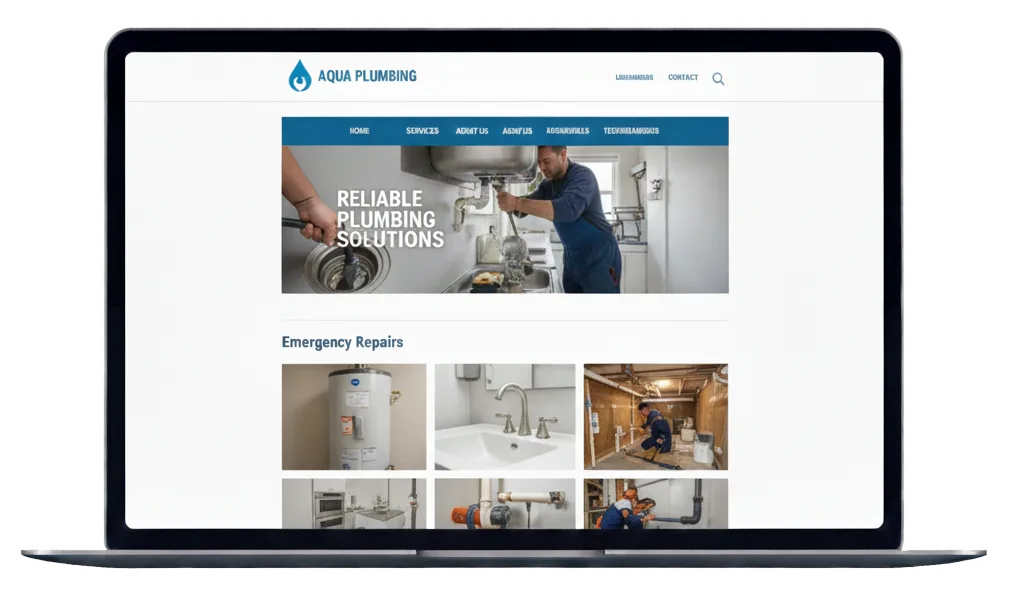 Home services website project process from planning to launch